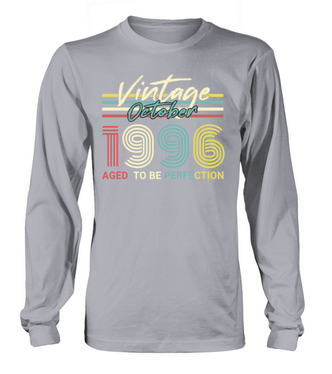 Gift Retro 1996 In October Women's Long Sleeve