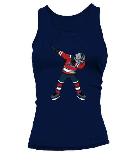 Dabbing Hockey Player Funny Hockey Shirt Women's Tank Top