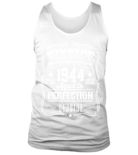 Vintage 1944 Aged to Perfection Tank Top Unisex