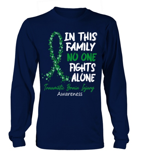 In This Family No One Fights Alone T Shirt Men's Long Sleeve