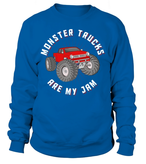Retro Vintage Monster Trucks Aremy Women's Sweatshirt