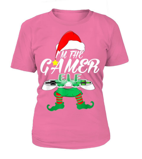 Gamer Elf Matching Family Group Christmas Ugly Women's T-Shirt