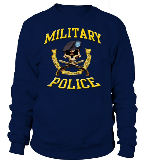 Mil Police skull pistols Women's Sweatshirt
