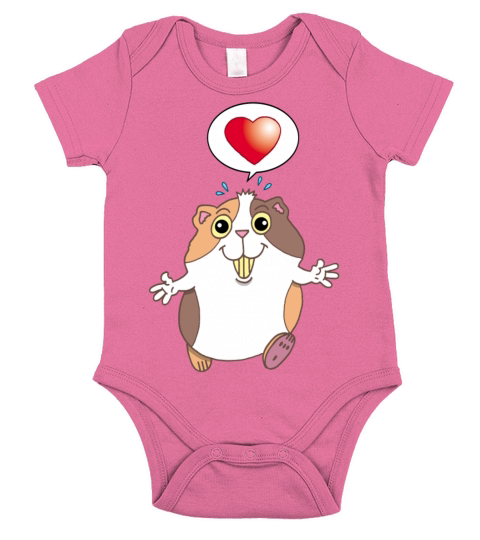 Guinea pig Short Sleeve Baby One-Piece