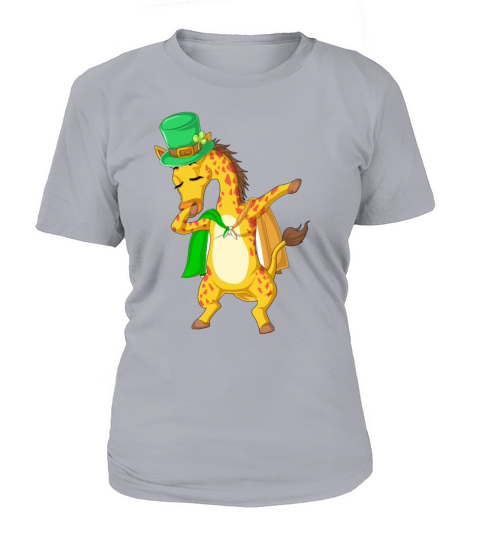 Dabbing giraffe stpatricks day Women's T-Shirt