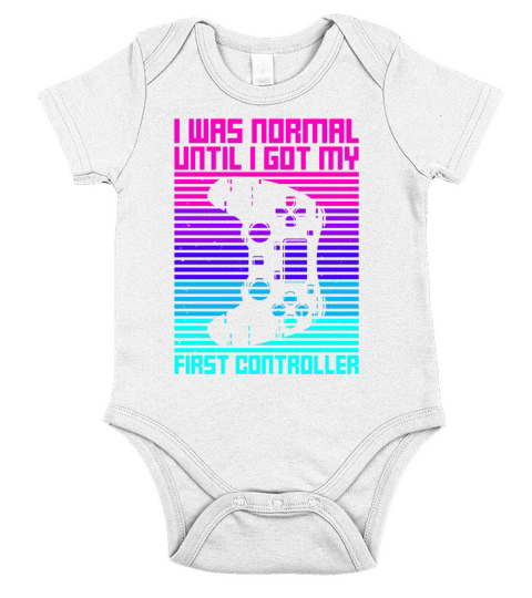 Video Games Quote for a Controller Geek Short Sleeve Baby One-Piece