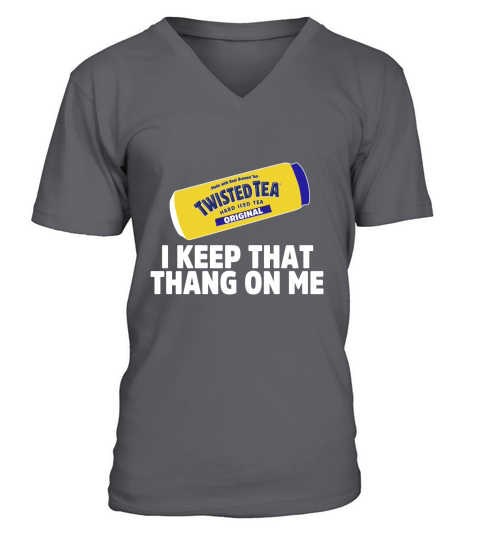 Twisted Tea I Keep That Thang On Me V-Neck T-shirt