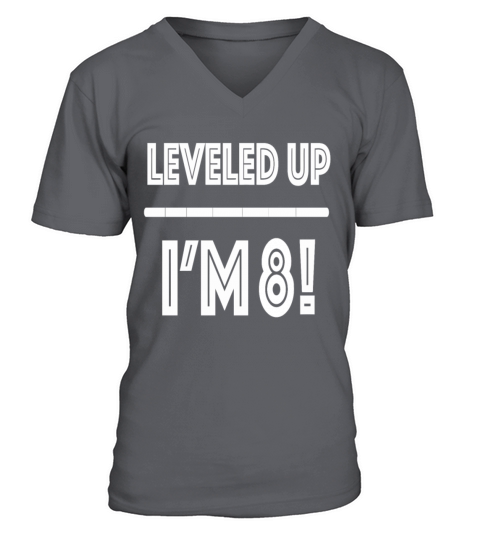 Leveled Up I m 8 Men's V-Neck T-shirt