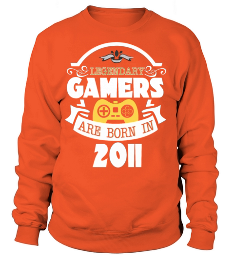 Legendary Gamers Are Born In 2011 Women's Sweatshirt
