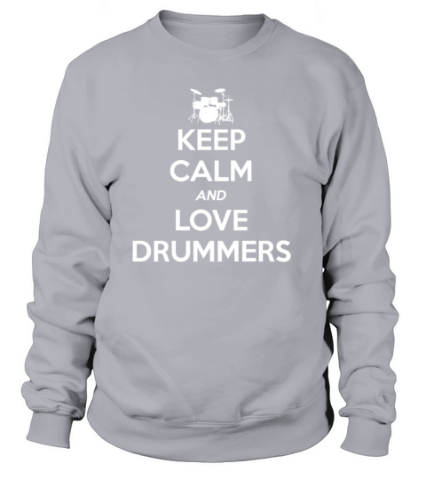 Drummer Keep Calm and Love Women's Sweatshirt