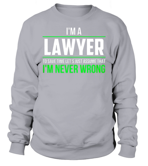 lawyer Sweatshirt Unisex