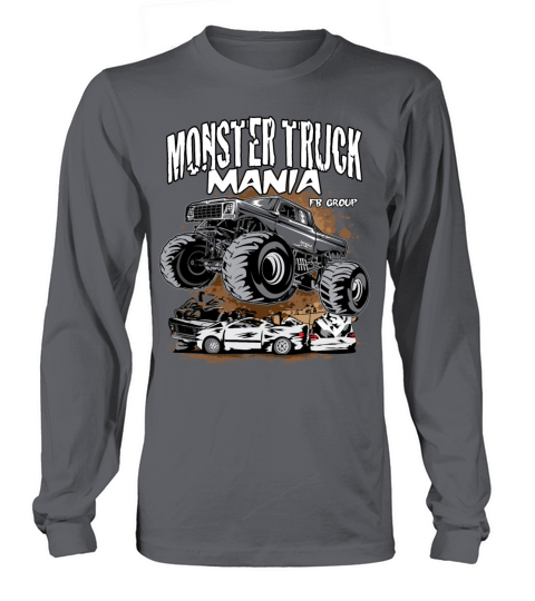 Monster Truck Mania Group Women's Long Sleeve