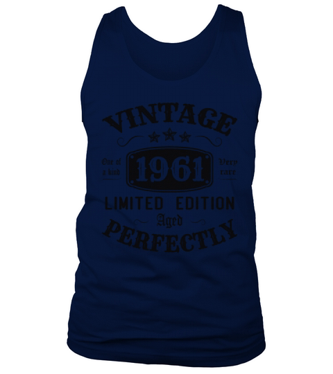 Vintage 1961 Limited Edition Aged Perfectly Tank Top Unisex