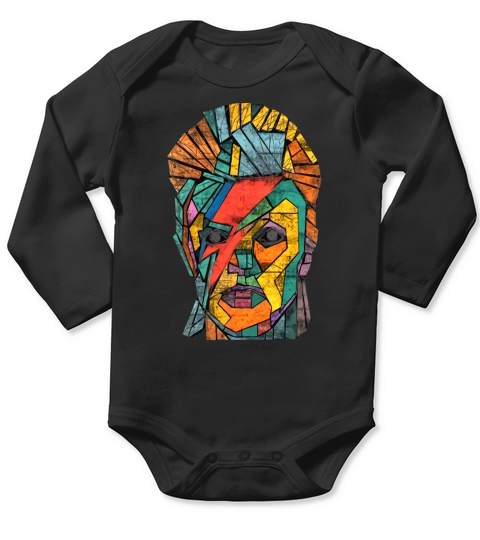 Bowie Long Sleeve Baby One-Piece