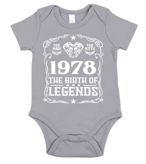 Legends 1978 Short Sleeve Baby One-Piece