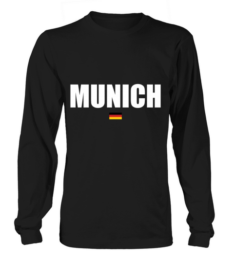 Germany Munich City Vacation Travel Gift Idea Women's Long Sleeve