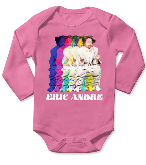 eric andre merch Long Sleeve Baby One-Piece