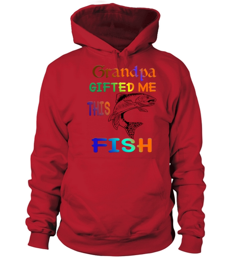grandpa gift me this Fish Women's Hoodie