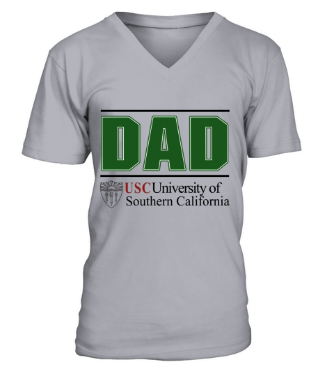 University Of Southern California Proud Dad Parents Day 2020 V-Neck T-shirt