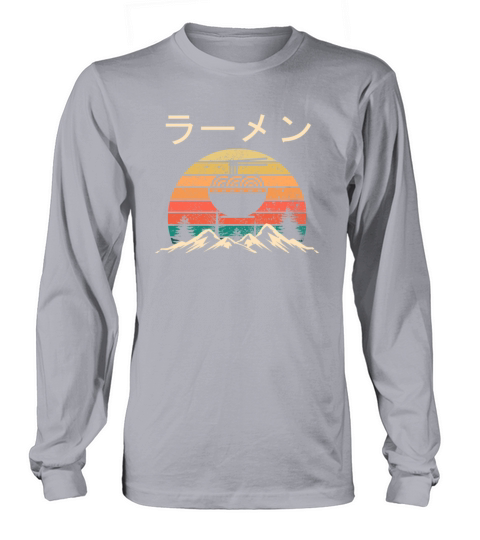 Vintage Japanese Ramen Anime Women's Long Sleeve