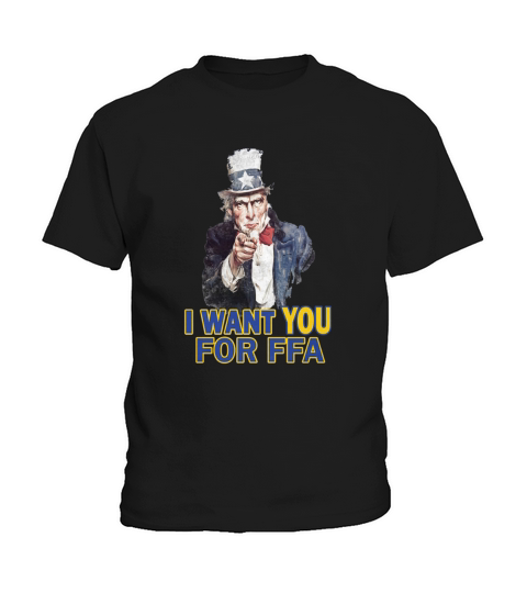 i want you for ffa Kids T-Shirt