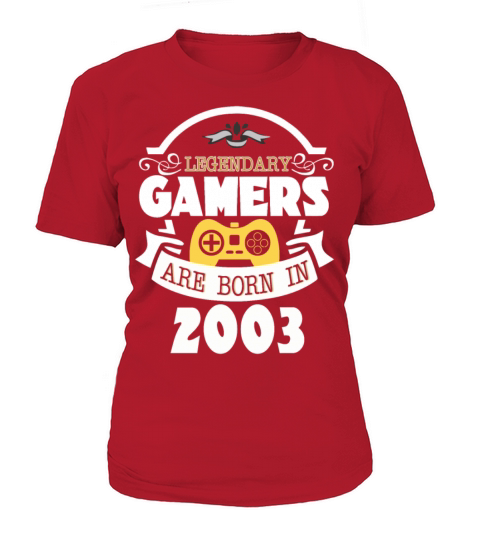 Legendary Gamers Are Born In 2003 Women's T-Shirt