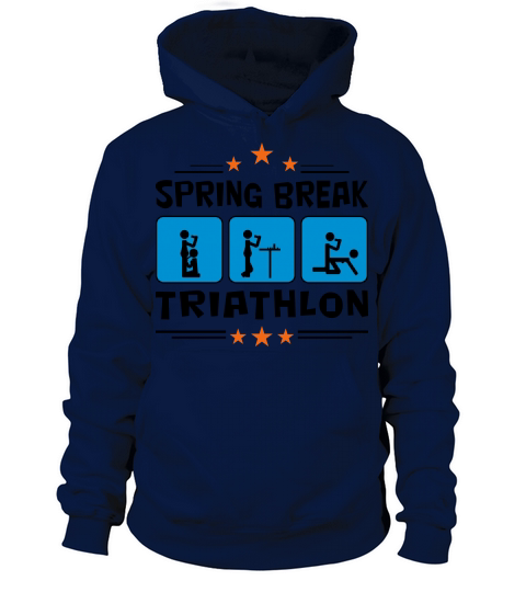 spring break triathlon Women's Hoodie