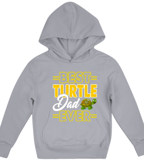 Best turtle dad ever Kids Hoodie