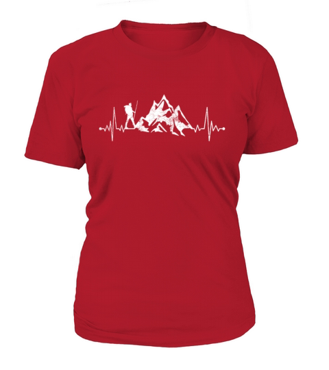 Hiking Heartbeat T-Shirt Women's T-Shirt