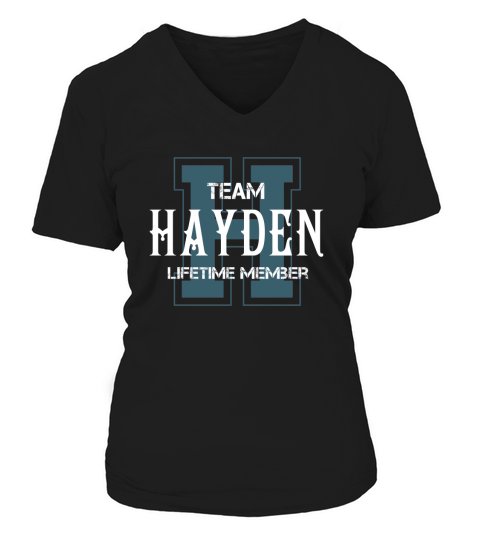 HAYDEN Shirts - Team HAYDEN Lifetime Member Name Shirts V-neck T-Shirt Woman