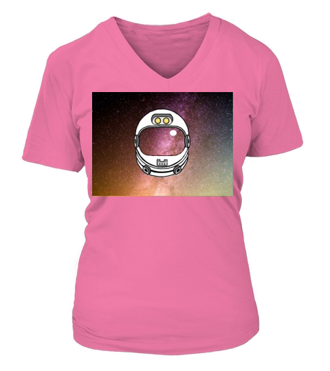 Space Head Women's V-Neck T-shirt