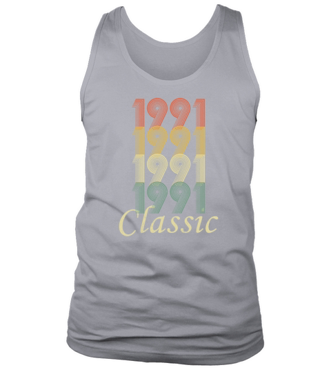 30th Birthday Vintage 1991 Gift Men's Tank Top