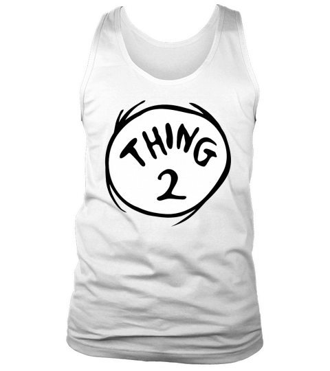 Dr. Seuss Thing 2 Emblem Tank Top Unisex