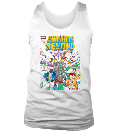 Pixarvel Toy Gauntlet to infinity and beyond shirt Tank Top Unisex