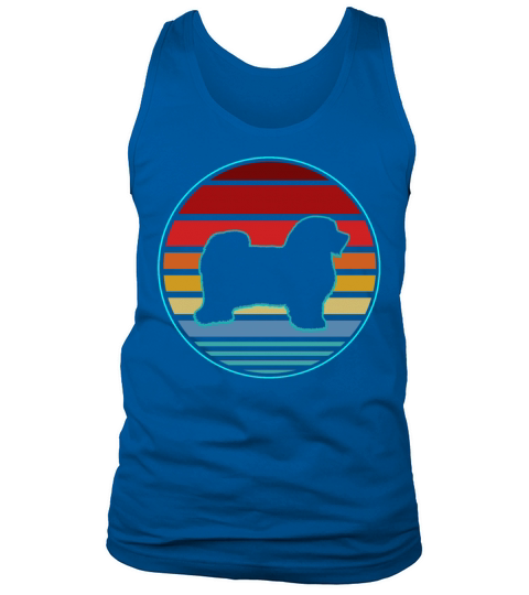 Cute Retro Havanese Dog Fun Gift Men's Tank Top