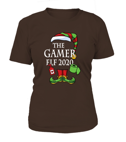 The Gamer Elf 2020 Family Matching Christmas Women's T-Shirt