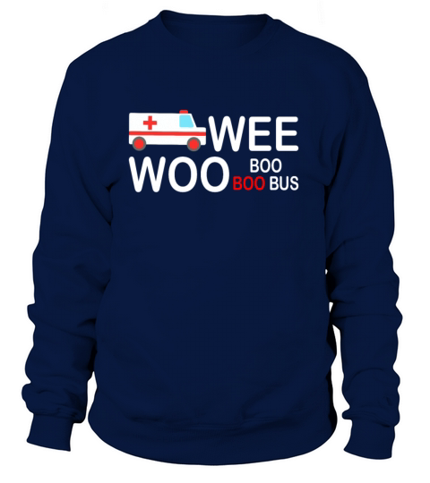 Wee Woo Boo Boo Bus Women's Sweatshirt