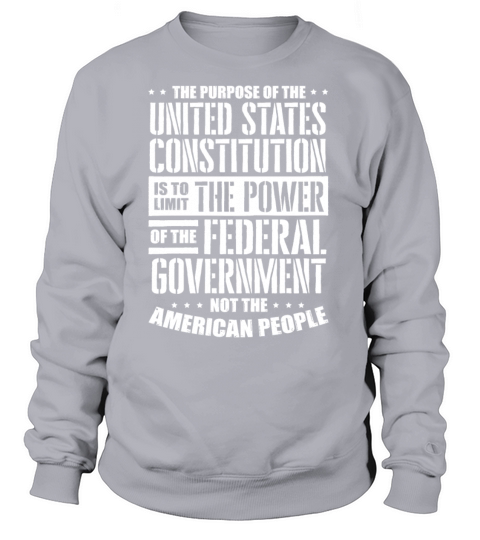 United Stated Constitution to limit the power Women's Sweatshirt