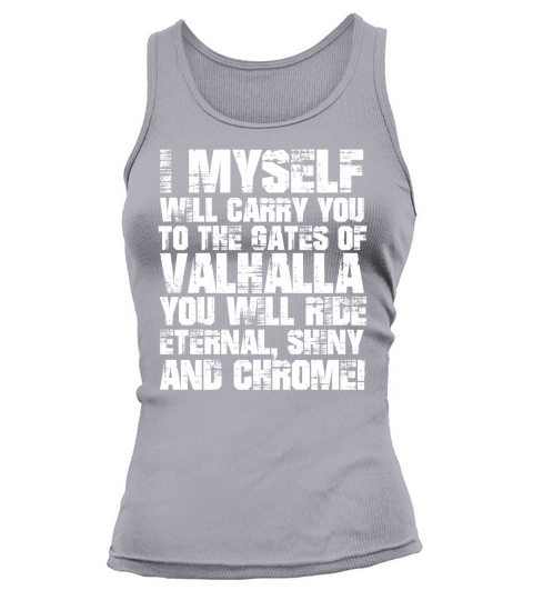 I Myself Will Carry You To Valhalla Tank top Woman