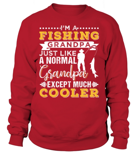 Cool Fishing Grandpa Women's Sweatshirt