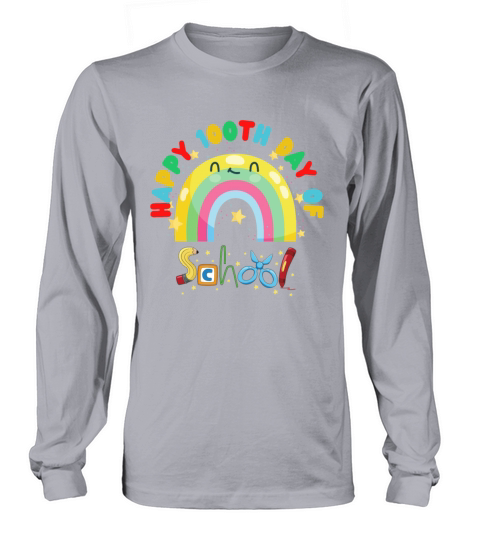 100th Day Of School 2022 Men's Long Sleeve