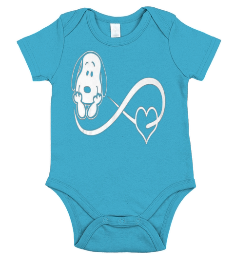 snoopy Short Sleeve Baby One-Piece