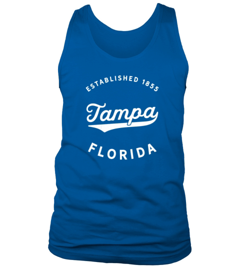 Classic Retro Vintage Tampa Florida Gift Men's Tank Top
