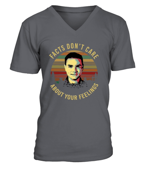 Facts Dont Care About Your Feelings Ben Shapiro Vintage V-Neck T-shirt