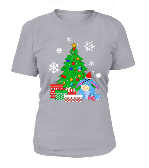 Bourriquet autour de l&#39;arbre de Noël Winnie l&#39;Ourson T-shirt T-Shirt Woman