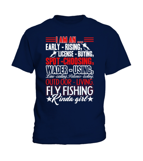 Fly Fishing Shirt Kids T-Shirt