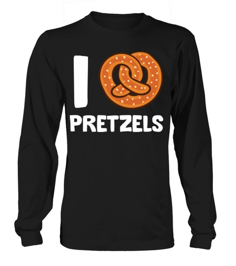 Pretzel - I love pretzels Long sleeved Unisex