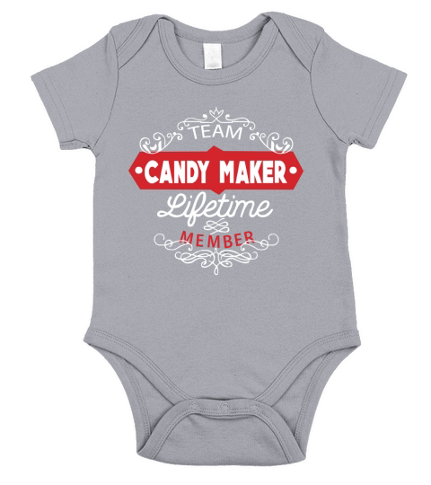 Funny For CANDY MAKER Short Sleeve Baby One-Piece