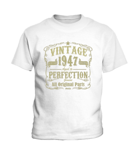 3. vintage 1947 good birthday funny Tshirt Kids T-Shirt