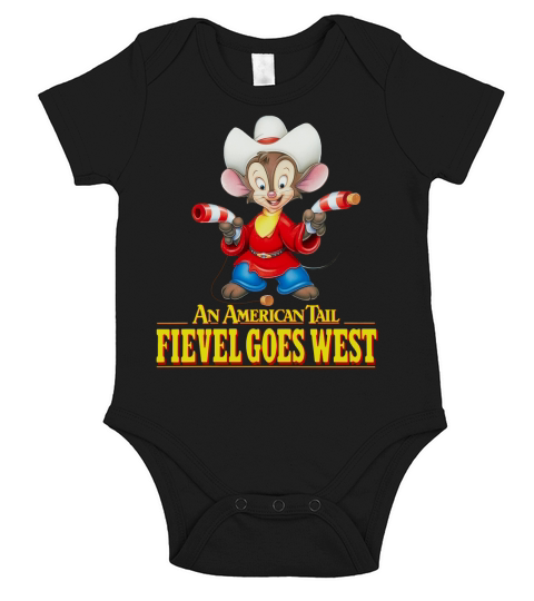 An American Tail: Fievel goes west Short Sleeve Baby One-Piece